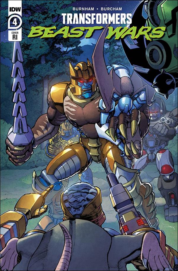 Transformers: Beast Wars issue 4-C Dan Khanna 1:10 Cover