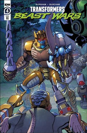 Transformers: Beast Wars issue 4-C Dan Khanna 1:10 Cover