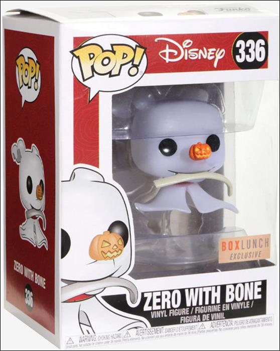 POP! Disney figure 336 Zero with Bone BoxLunch