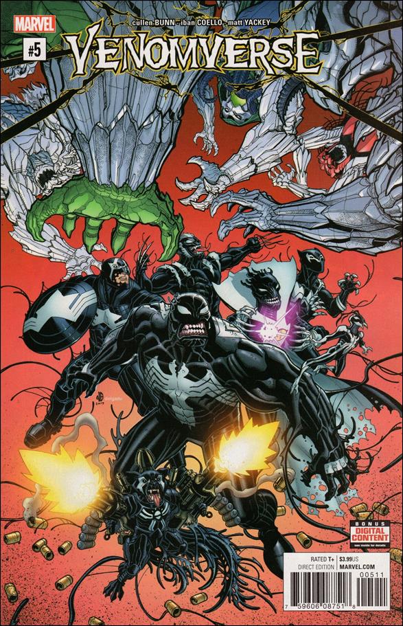 Venomverse issue 5 Nick Bradshaw Cover