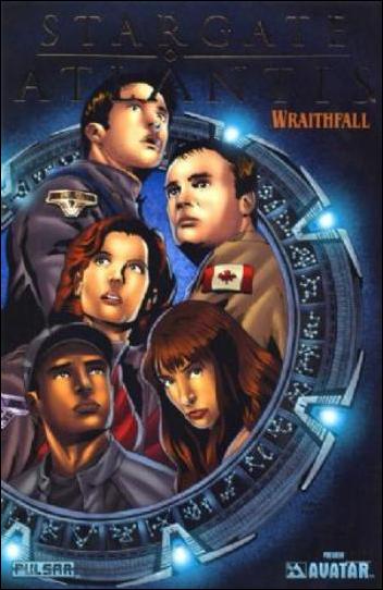 Stargate Atlantis: Wraithfall Preview issue 1-G Platinum Foil Cover
