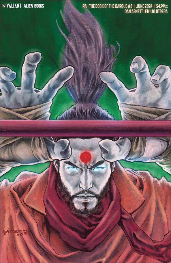 Rai: The Book of the Darque issue 2-C Al Barrionuevo Virgin Cover