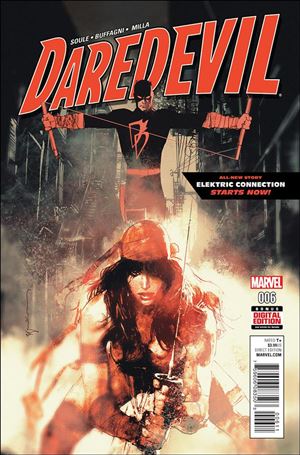 Daredevil (2016) issue 6 Bill Sienkiewicz Cover