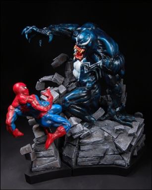 Marvel Statues (Bowen) item 98 Spider-Man vs Venom (2 Piece Set) 1/675 
