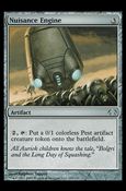 Magic the Gathering: Planechase (Base Set) card 121 Nuisance Engine