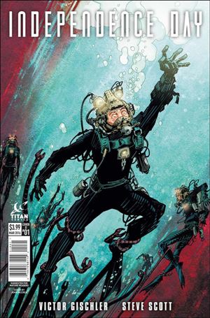 Independence Day issue 1-D John McCrea Cover
