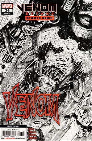Venom (2018) issue 26-H Ryan Stegman Cover (4th Printing)