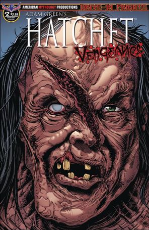 Hatchet: Vengeance issue 2-B Buz Hasson Cover