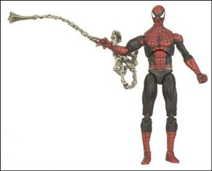 Marvel Universe (Series 1) figure 032-B Spider-Man 2 (Upside Down) - Loose