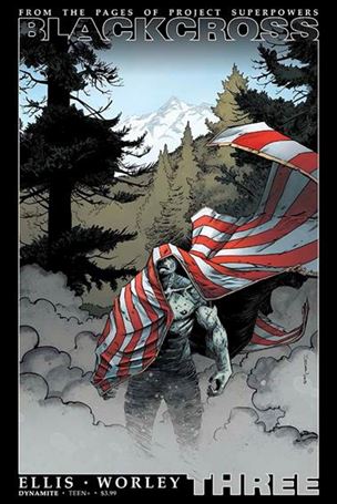 Project Superpowers: Blackcross issue 3-B Declan Shalvey Cover