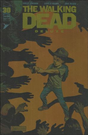 Walking Dead Deluxe issue 50-G Charlie Adlard LCSD Wraparound Foil Cover