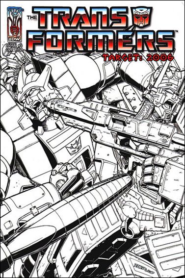 Transformers: Target 2006 issue 5-C Sketch Cover