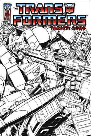 Transformers: Target 2006 issue 5-C Sketch Cover