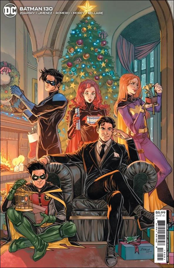 Batman (2016) issue 130-D Laura Braga Holiday Cardstock Cover