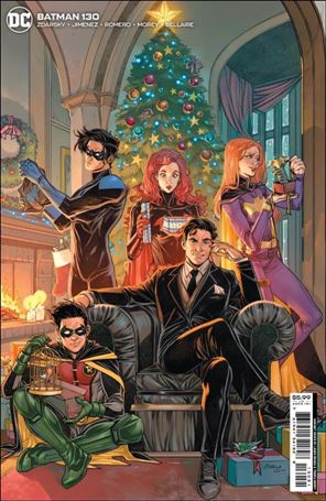 Batman (2016) issue 130-D Laura Braga Holiday Cardstock Cover