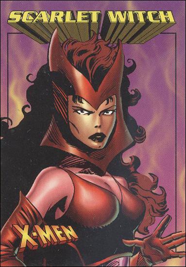 X-Men $0.99 (Base Set) card 21 Scarlet Witch