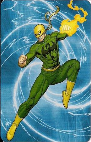 Marvel Universe: Series 1 (Promo) card 017 Iron Fist