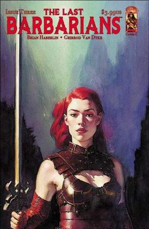 Last Barbarians issue 3-C Brian Haberlin Cover C