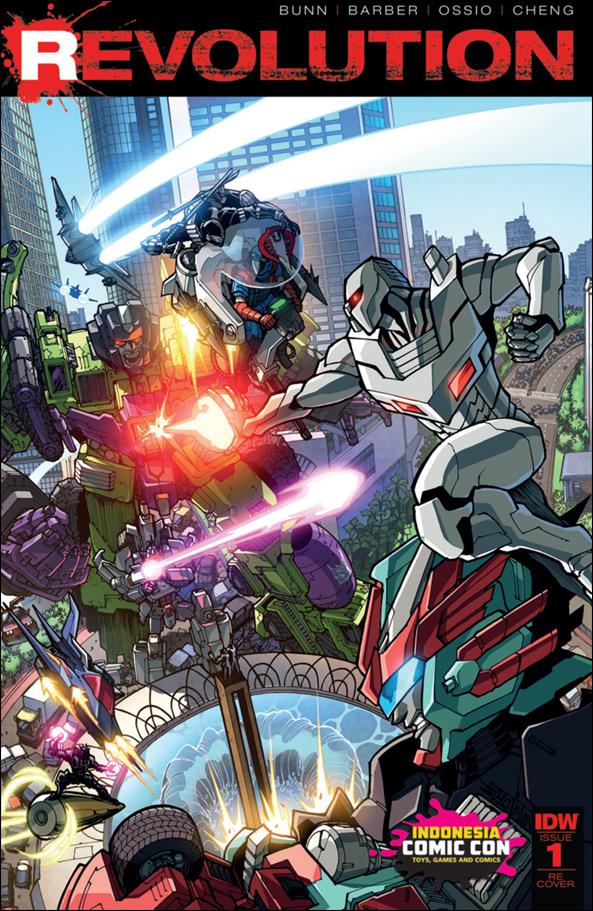 Revolution issue 1-Q Alex Milne ReedPOP Indonesia Comic Con Cover