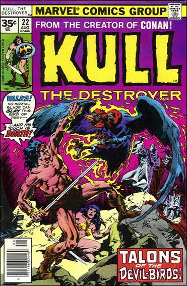 Kull the Destroyer issue 22-B 35 Cent Price Cover
