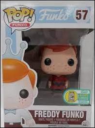 Pop! Funko - Freddy Funko figure 57-B Freddy Funko (Charlie Brown Red) SDCC 1/24