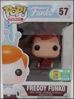 Pop! Funko - Freddy Funko figure 57-B Freddy Funko (Charlie Brown Red) SDCC 1/24