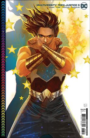 Multiversity: Teen Justice issue 3-B Stephanie Hans Aquagirl Cover