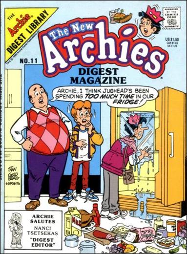 New Archies Comics Digest Magazine issue 11 Digest Sized