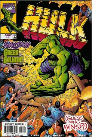 Hulk (1999) issue 2 Ron Garney Cover