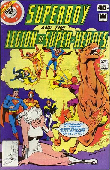 Superboy & the Legion of Super-Heroes issue 252-B Whitman Cover