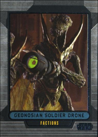 Star Wars Galactic Files (Base Set) card 323 Genosian Soldier Drone