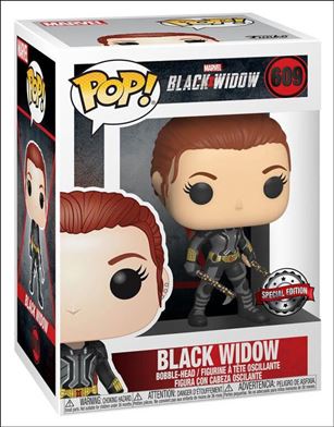 POP! Marvel figure 609 Black Widow