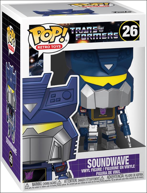 POP! Retro Toys figure 26 Soundwave