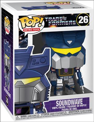 POP! Retro Toys figure 26 Soundwave