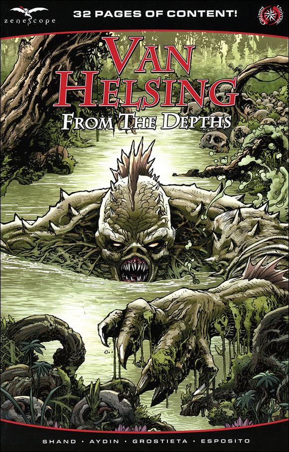 Van Helsing: From the Depths issue 1-B Harvey Tolibao Cover