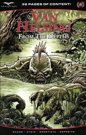 Van Helsing: From the Depths issue 1-B Harvey Tolibao Cover