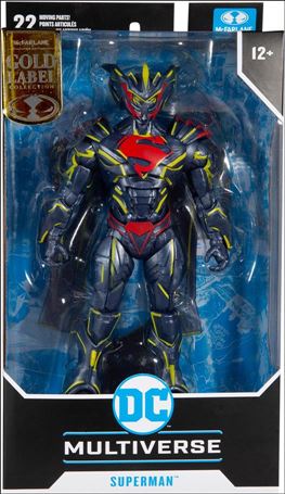 McFarlane DC Multiverse (Gold Label) issue NN 9 Superman Energized (Unchained Armor)