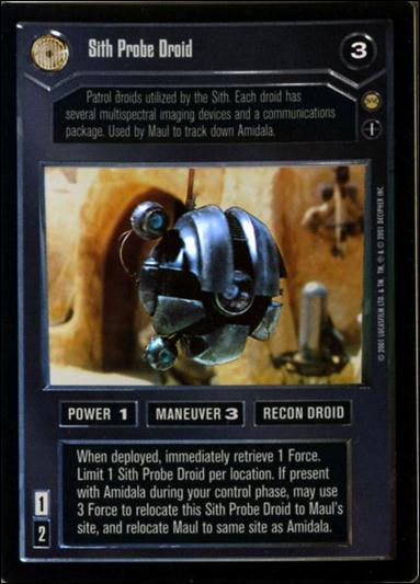 Star Wars: Reflections III (Base Set) card 24 Sith Probe Droid