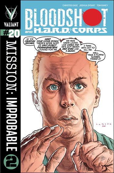 Bloodshot and H.A.R.D.Corps issue 20 Lewis LaRosa Cover
