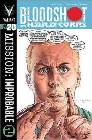 Bloodshot and H.A.R.D.Corps issue 20 Lewis LaRosa Cover