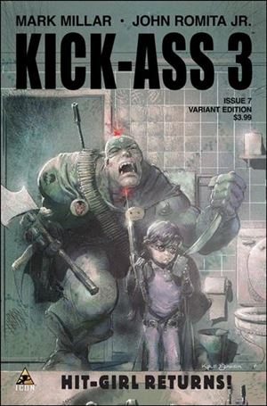 Kick-Ass 3 issue 7-B Kyle Baker Cover