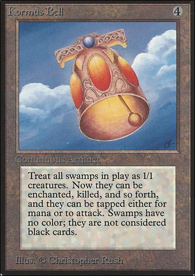 Magic the Gathering: Limited Edition Beta (Base Set) card 258 Kormus Bell