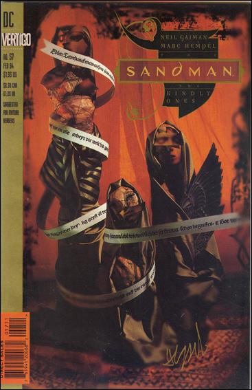 Sandman (1989) issue 57-B PresenTime (signed by Marc Hempel) 1/500