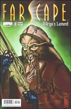 Farscape: D'Argo's Lament issue 3 Michael Dipascale Cover