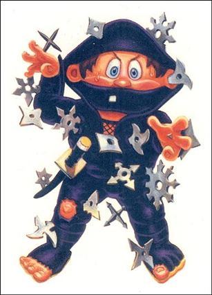 Garbage Pail Kids All-New Series 4 (Tattoo Subset) card 4