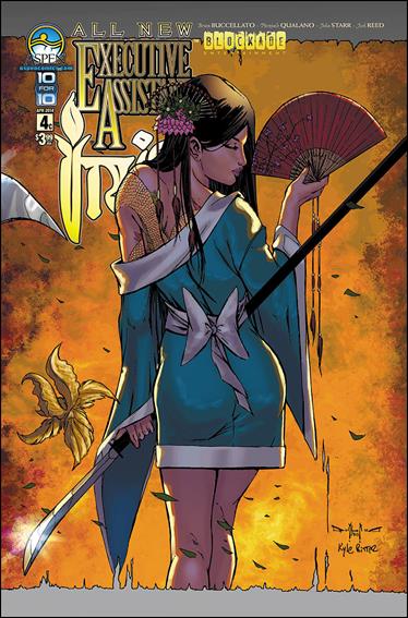 Executive Assistant: Iris (2013) issue 4-C "Robe and Naginata" Cover
