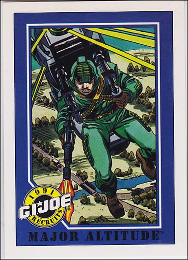 G.I. Joe (Base Set) card 118 Major Altitude