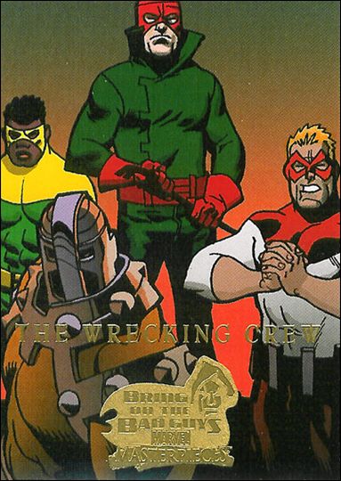 2008 Marvel Masterpieces: Series 3 (Base Set) card 45 The Wrecking Crew