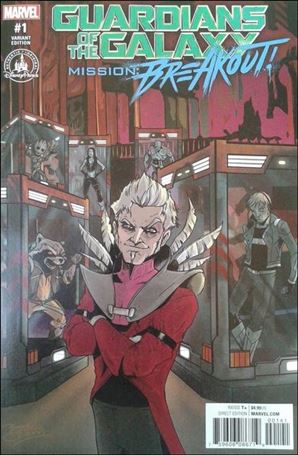 Guardians of the Galaxy: Mission Breakout issue 1-D Disney Parks Cover