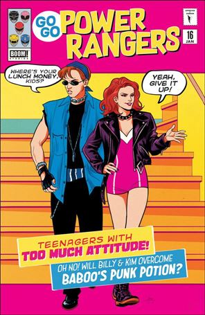 Saban's Go Go Power Rangers issue 16-C Audrey Mok Preorder Cover